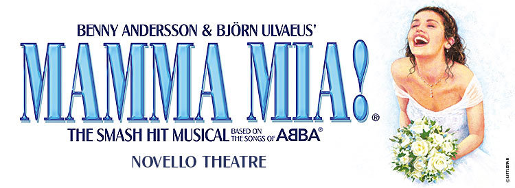 Mamma Mia! the musical at the West End Novello Theatre, 2023- 2024