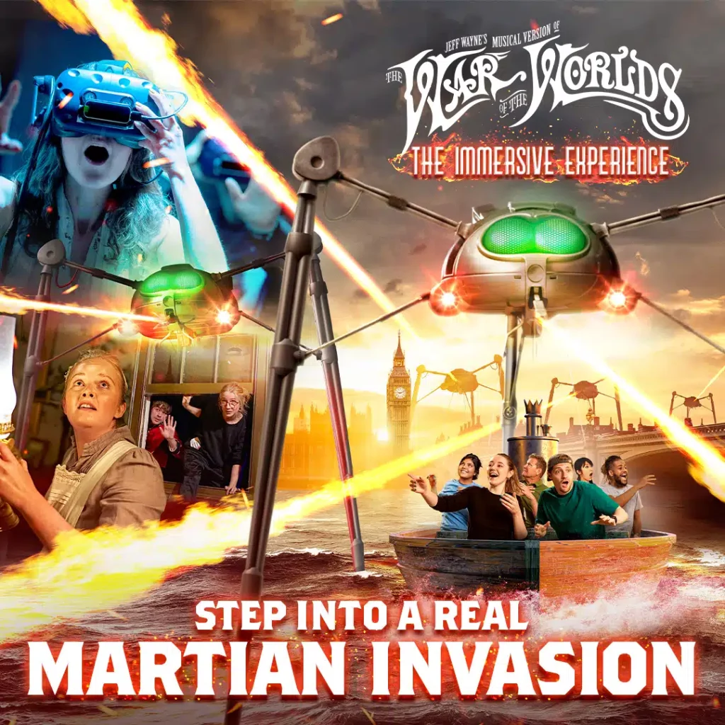Rave Reviews For This Unique Experience, Jeff Wayne's The War of The Worlds